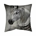 Begin Home Decor 26 x 26 in. Rustic Horse-Double Sided Print Indoor Pillow 5541-2626-AN10